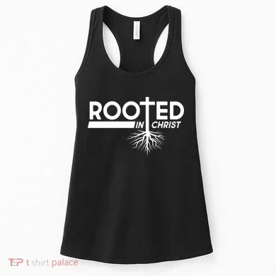 Rooted In Christ Tree Roots Women's Tank Top