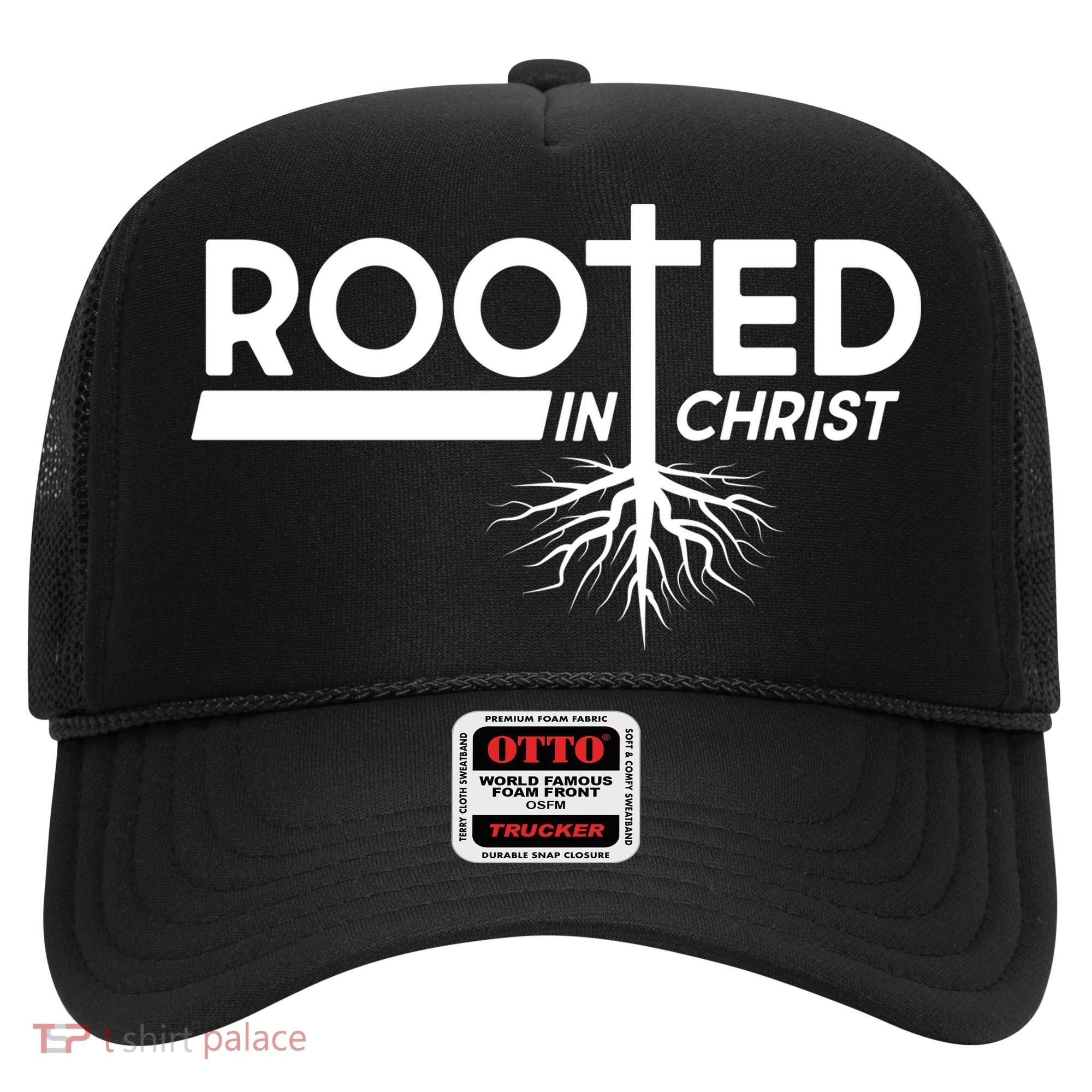 Rooted In Christ Tree Roots Hat
