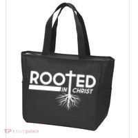 Rooted In Christ Tree Roots Tote Bag thumb 3