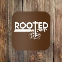 Rooted In Christ Tree Roots Coaster thumb 0