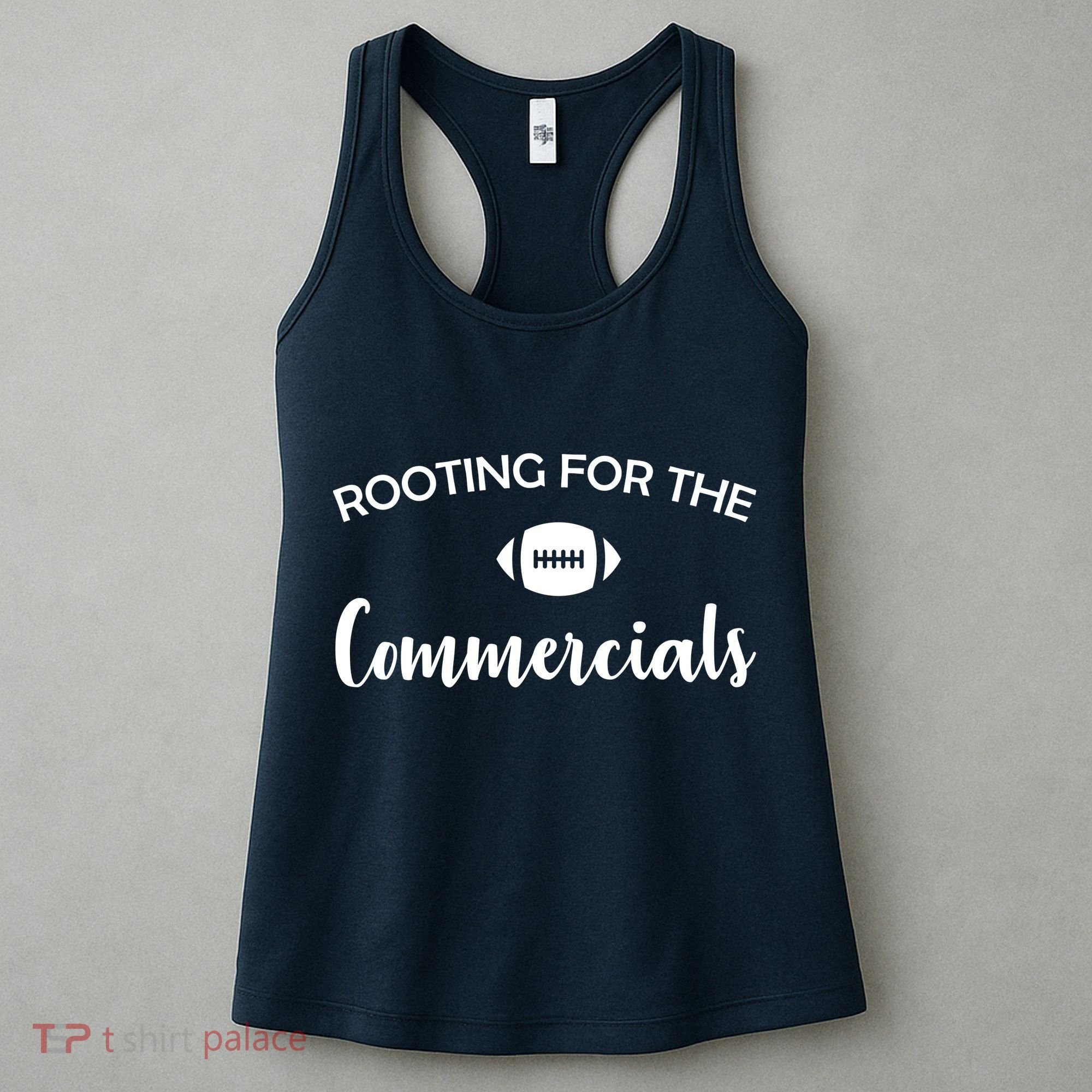 Rooting For The Commercials Women's Tank Top