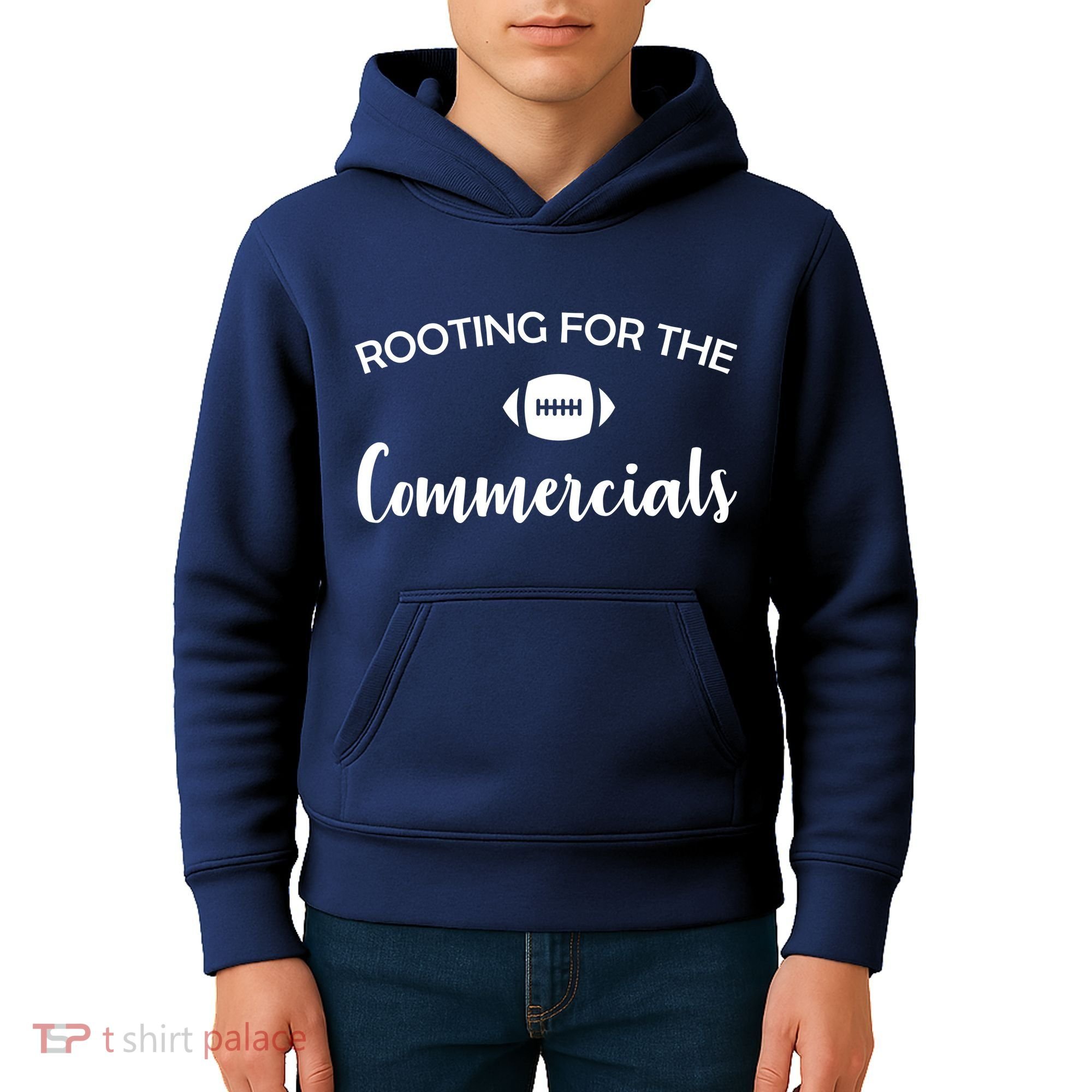 Rooting For The Commercials Kids Hoodie