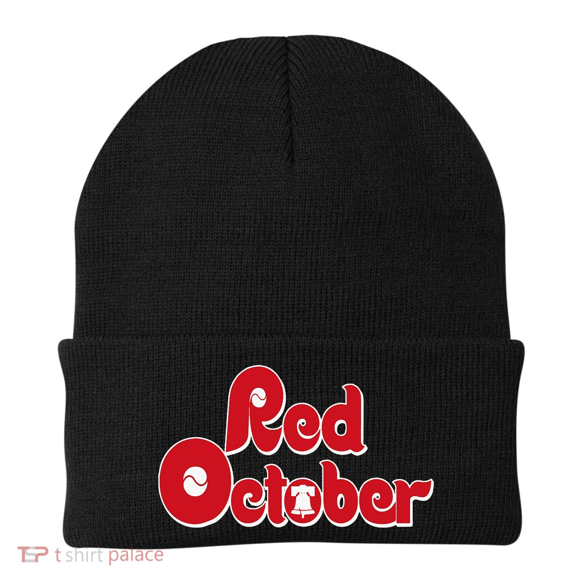 red october philly philadelphia Beanie