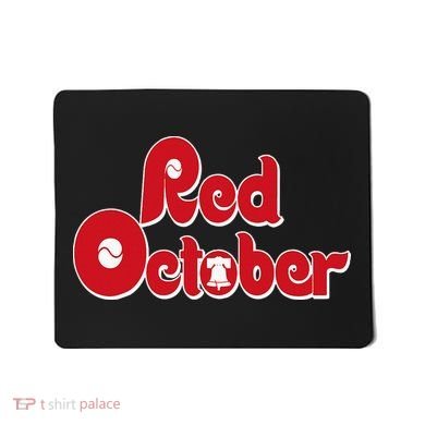 red october philly philadelphia Mousepad