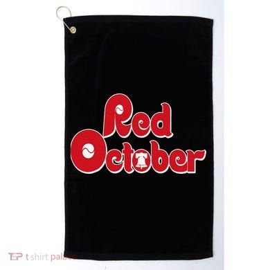 red october philly philadelphia Golf Towel