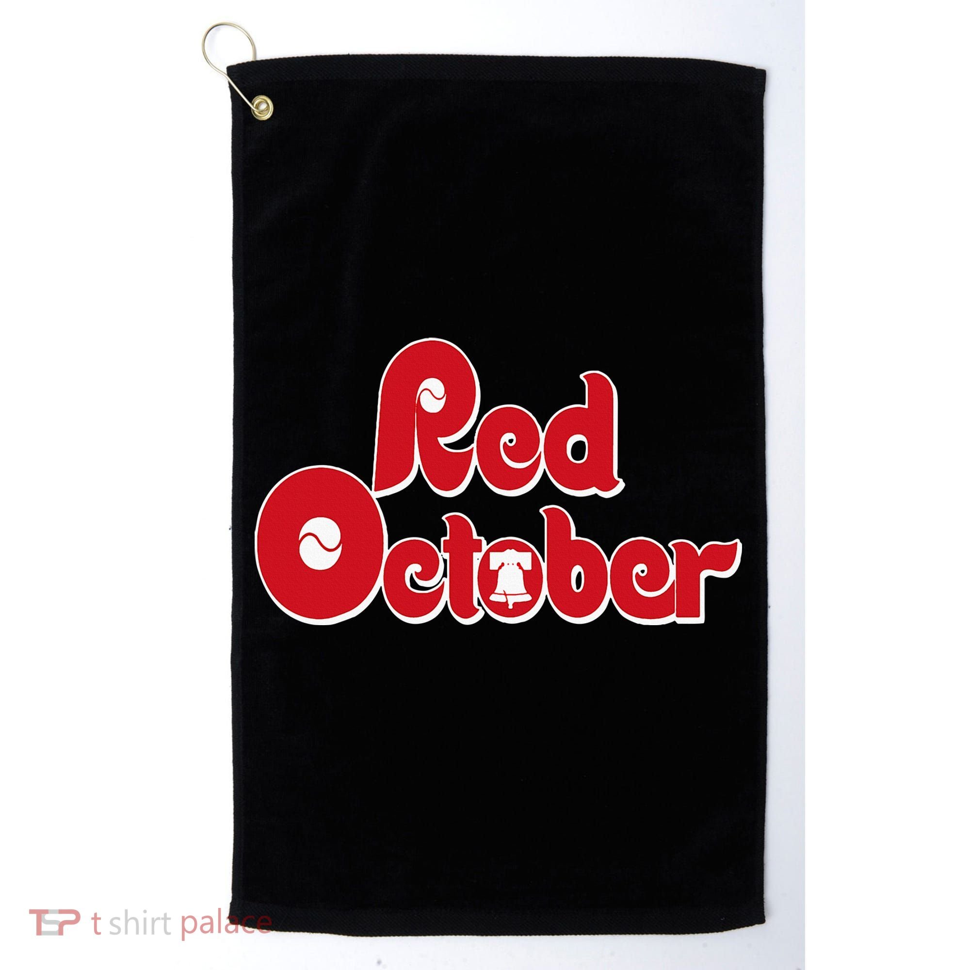 red october philly philadelphia Golf Towel