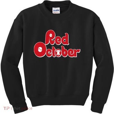 red october philly philadelphia Kids Sweatshirt