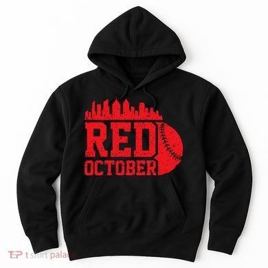 Red October Philadelphia Vintage Hoodie