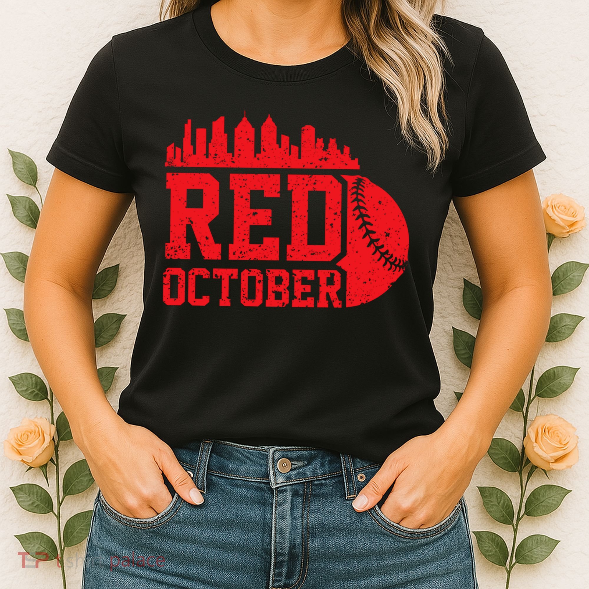 Red October Philadelphia Vintage Women's T-Shirt