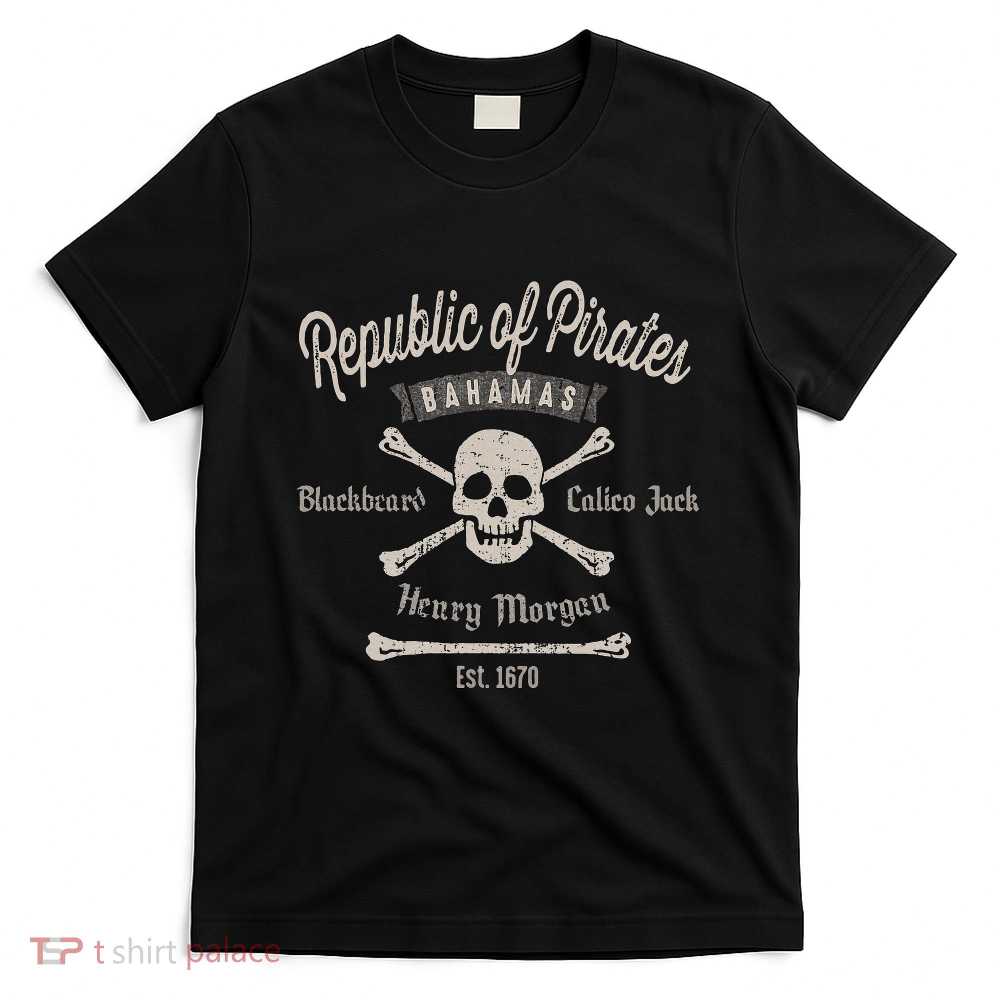 Republic Of Pirates Nassau Cool Vintage T-Shirt