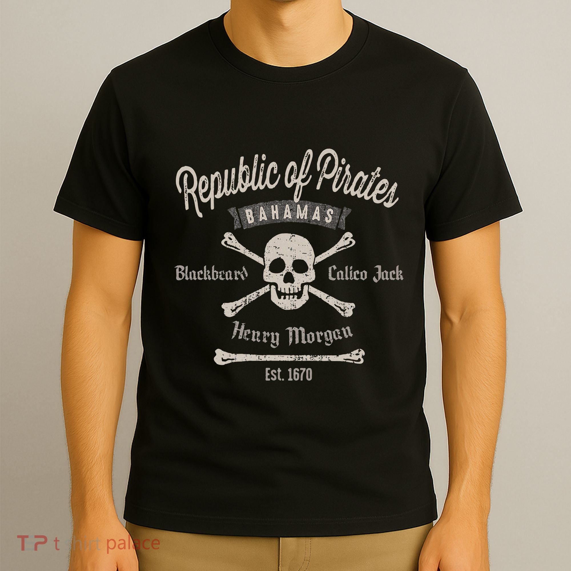Republic Of Pirates Nassau Cool Vintage T-Shirt