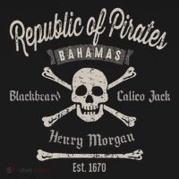 Republic Of Pirates Nassau Cool Vintage T-Shirt thumb 7