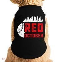 Red October Philly Philadelphia Baseball Retro Skyline Doggie Tank thumb 0