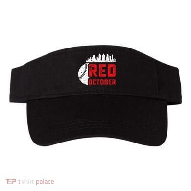 Red October Philly Philadelphia Baseball Retro Skyline Visor