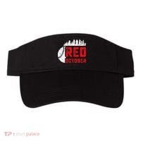 Red October Philly Philadelphia Baseball Retro Skyline Visor thumb 0