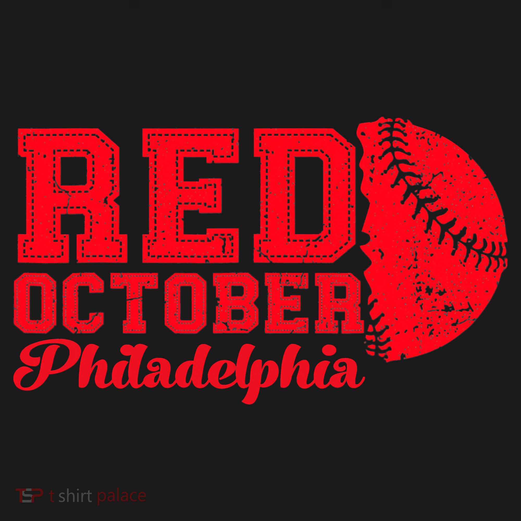 Red October Philadelphia Skyline Retro Philly Cityscap Women's Tank Top