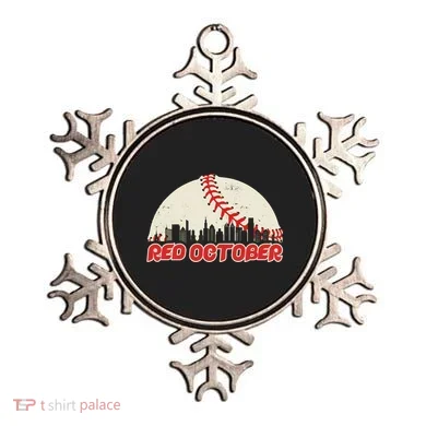 Red October Philadelphia Baseball Ornament