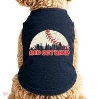Red October Philadelphia Baseball Doggie Tank thumb 0