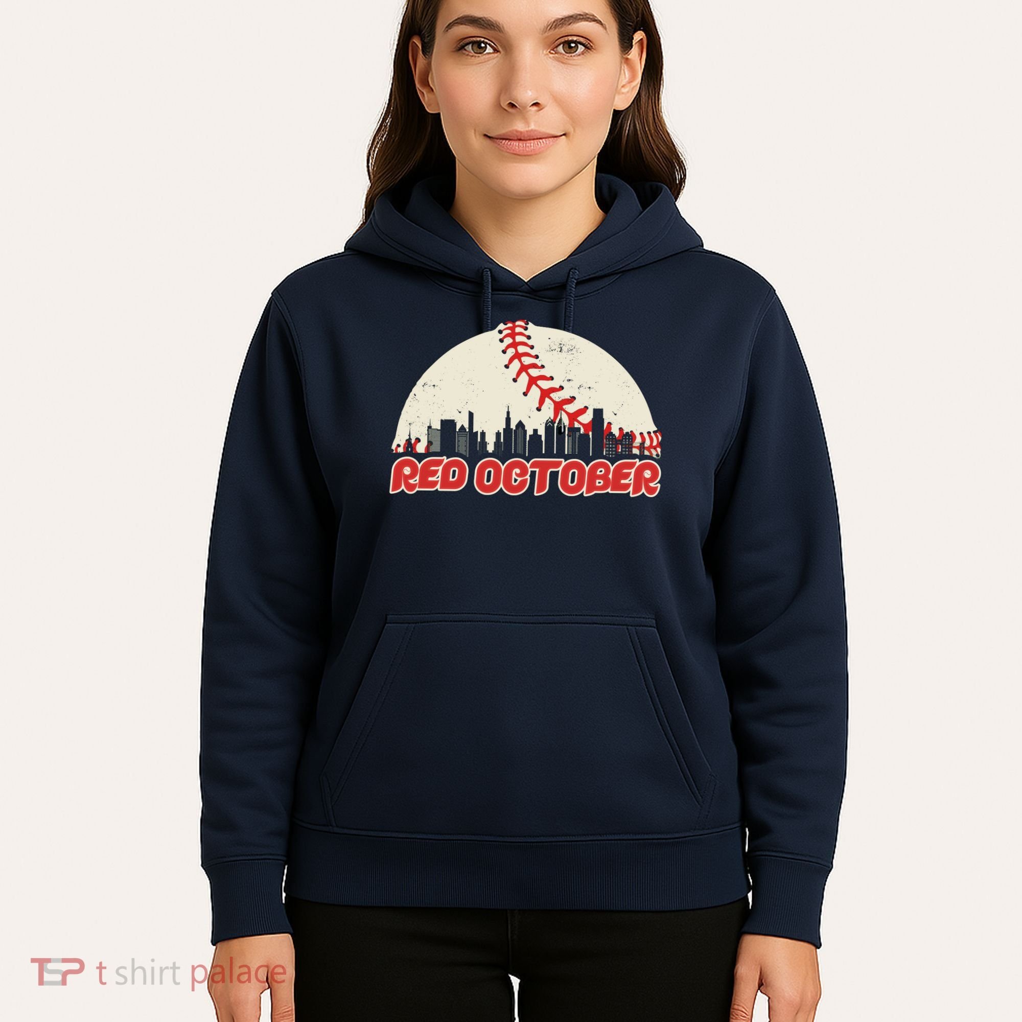 Red October Philadelphia Baseball Hoodie