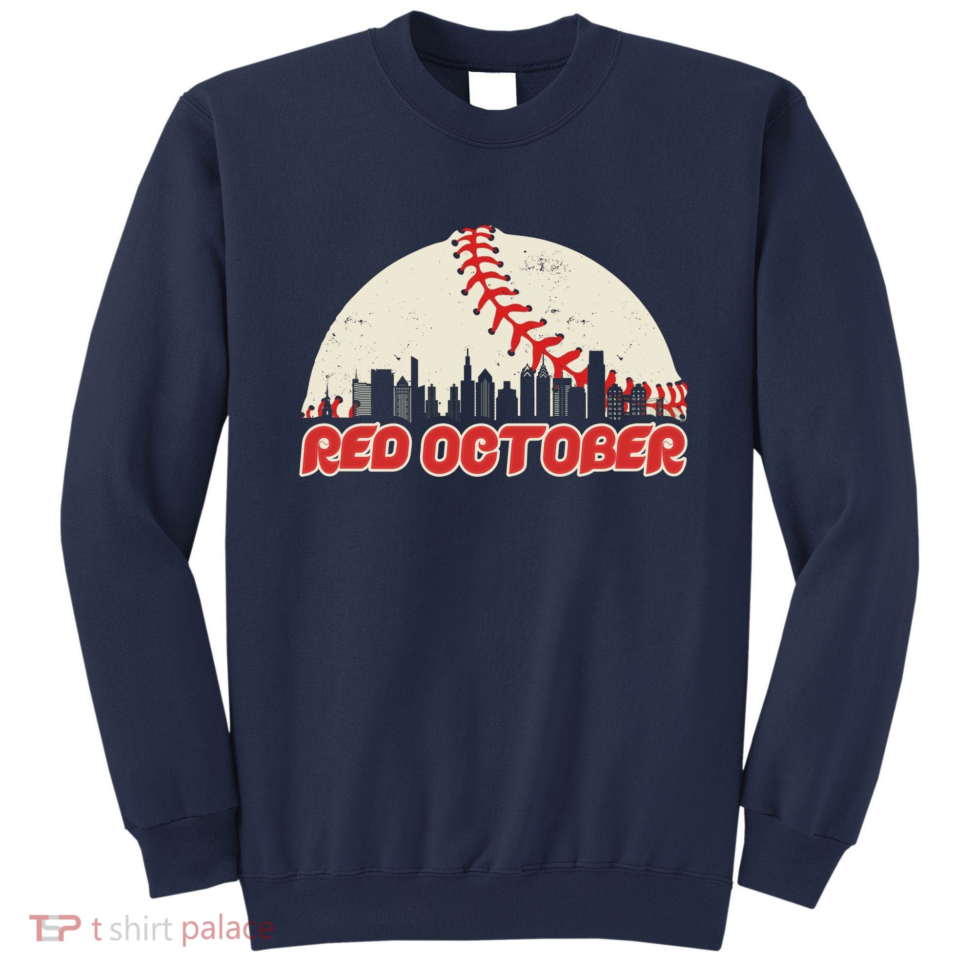 Red October Philadelphia Baseball Sweatshirt