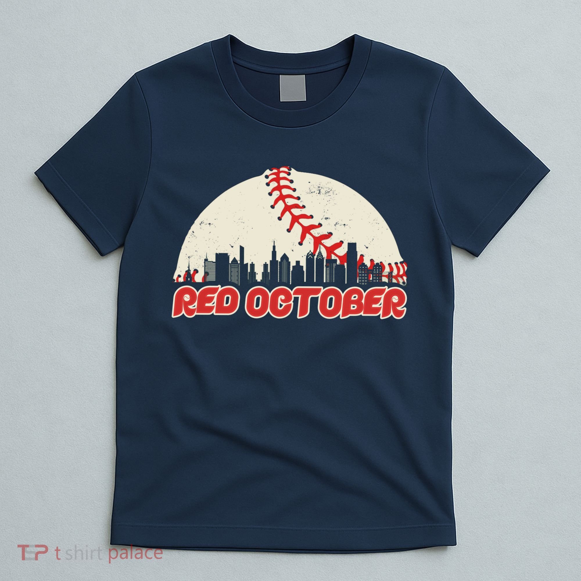 Red October Philadelphia Baseball T-Shirt