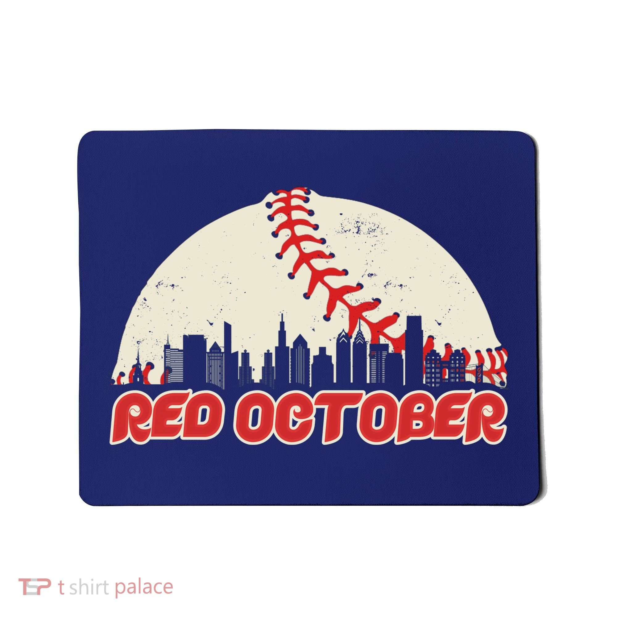 Red October Philadelphia Baseball Mousepad