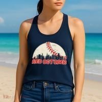 Red October Philadelphia Baseball Women's Tank Top thumb 2
