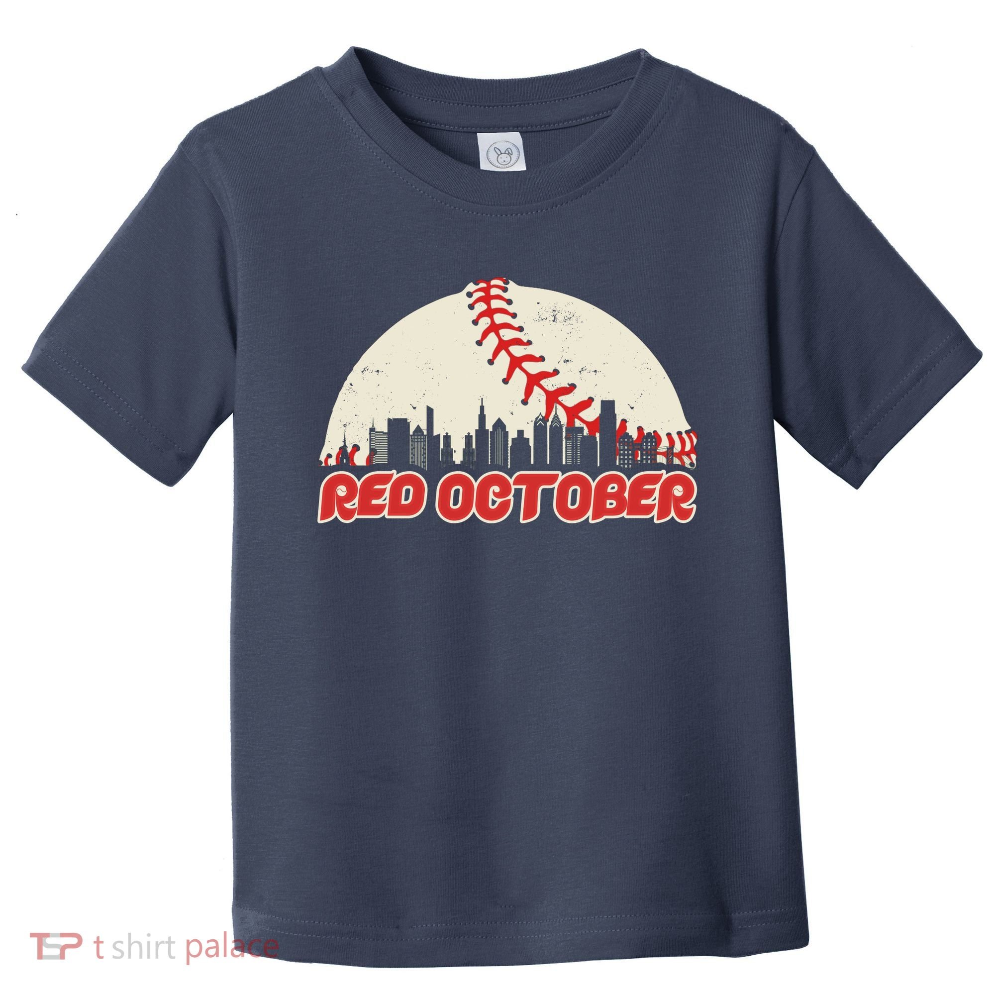 Red October Philadelphia Baseball Toddler T-Shirt