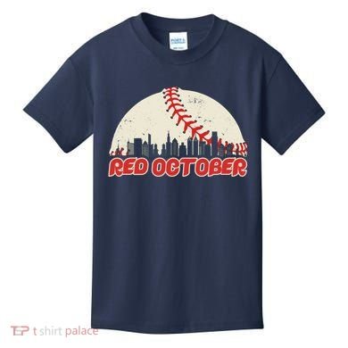 Red October Philadelphia Baseball Kids T-Shirt