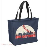 Red October Philadelphia Baseball Tote Bag thumb 2