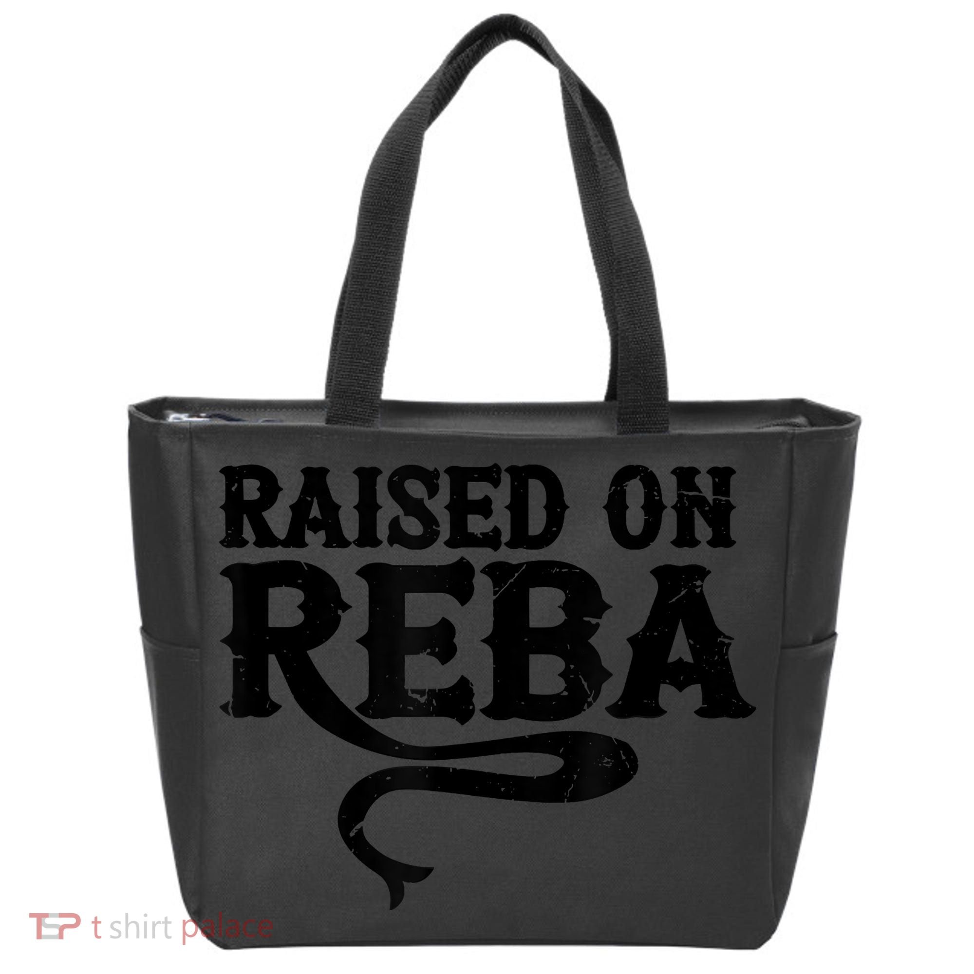 Raised On Reba Team Reba Tote Bag