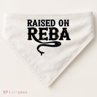 Raised On Reba Team Reba USA-Made Doggie Bandana thumb 0