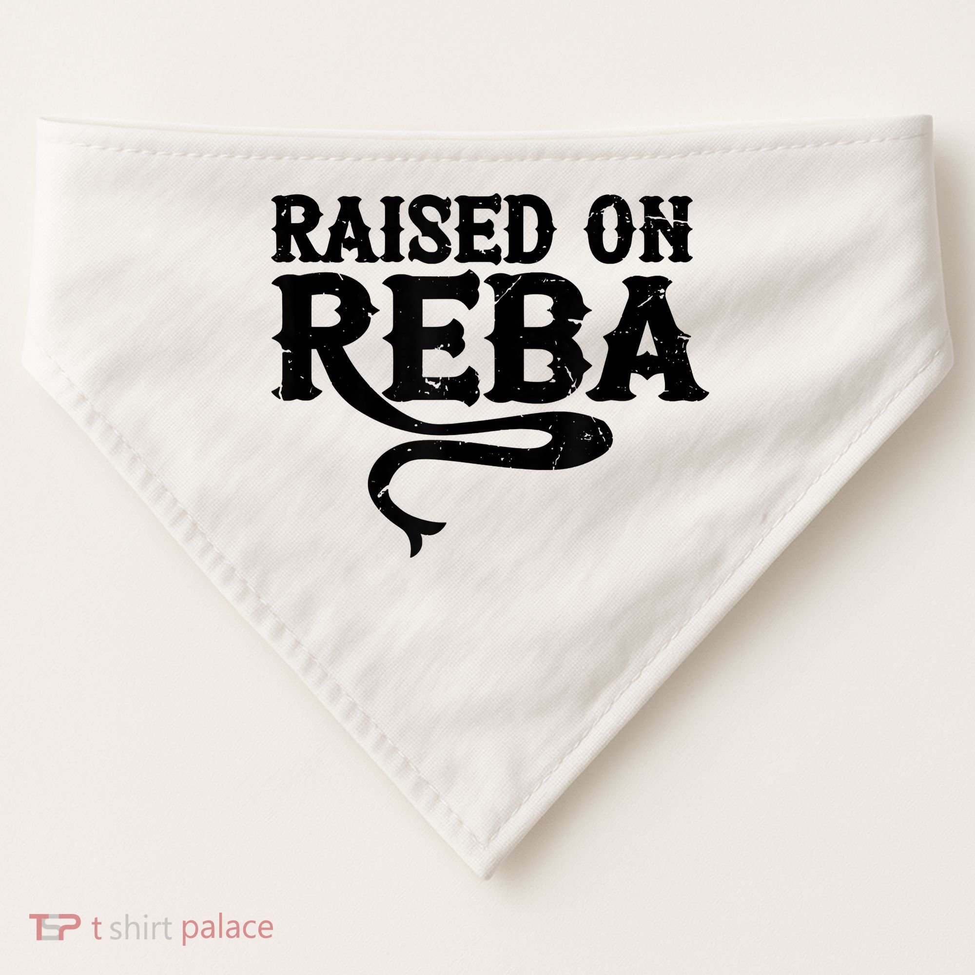 Raised On Reba Team Reba USA-Made Doggie Bandana