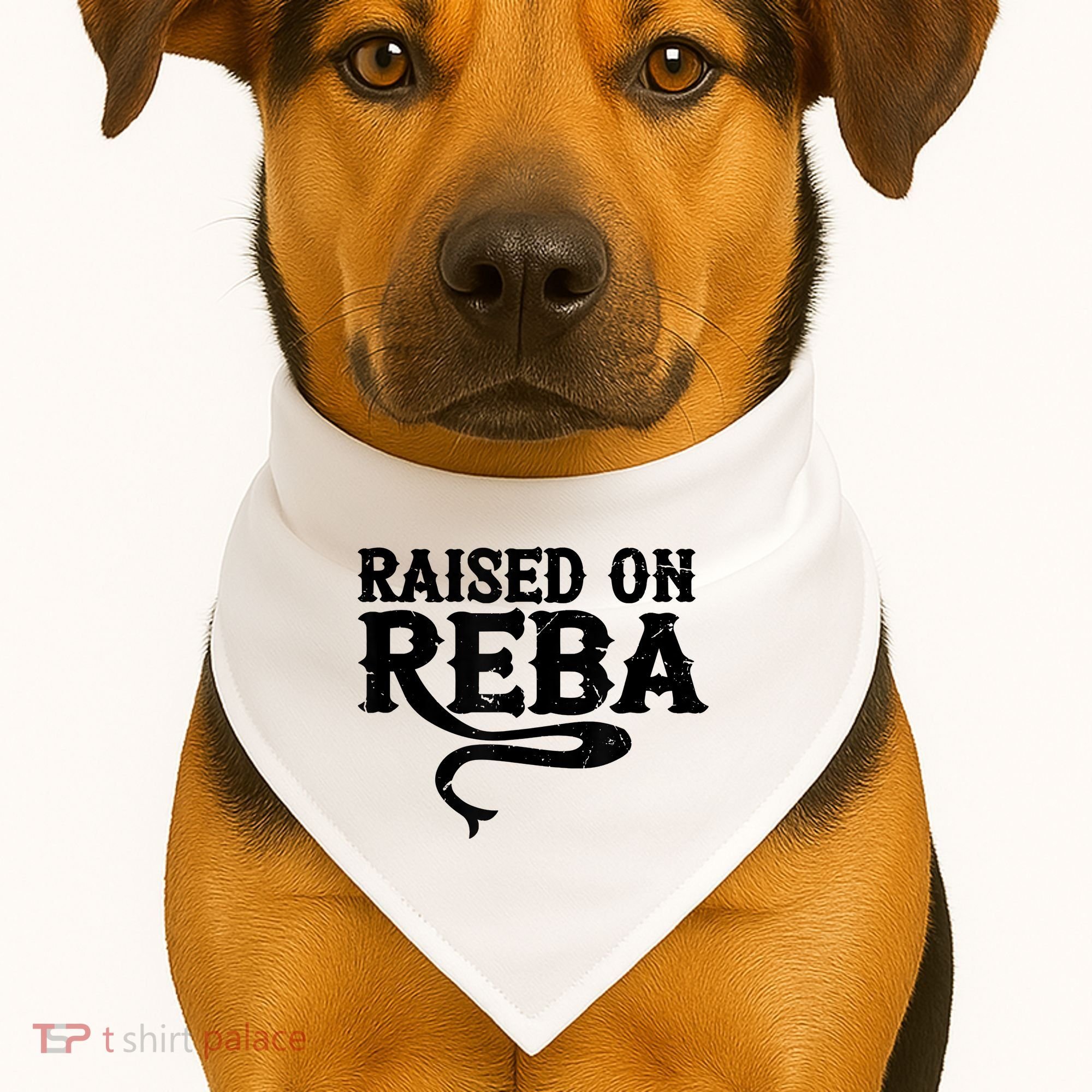 Raised On Reba Team Reba USA-Made Doggie Bandana