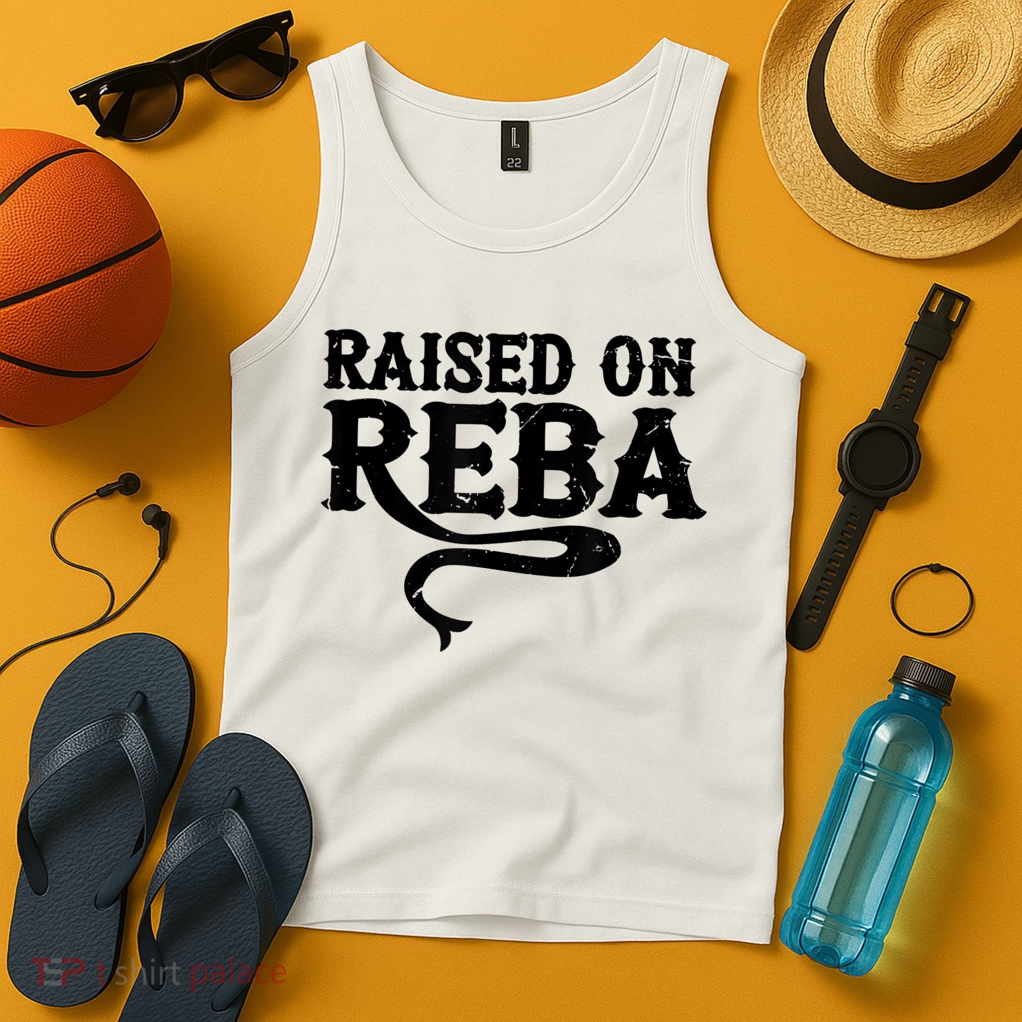 Raised On Reba Team Reba Tank Top