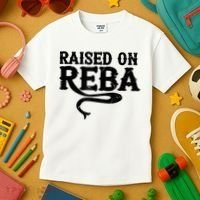 Raised On Reba Team Reba Kids T-Shirt thumb 3