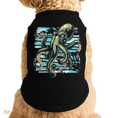 Retro Octopus Doggie Tank