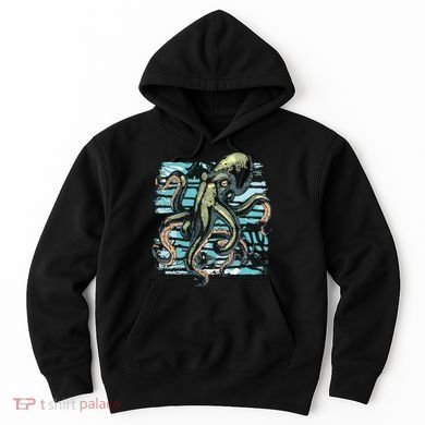 Retro Octopus Hoodie