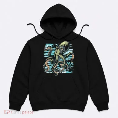 Retro Octopus Hoodie