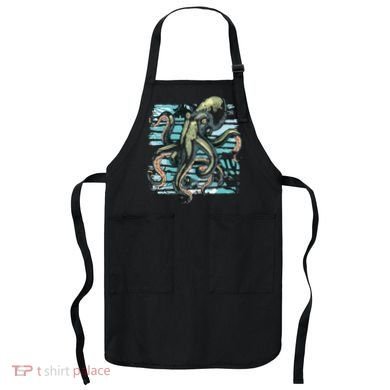 Retro Octopus Apron