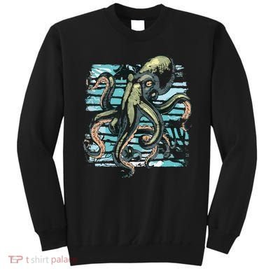 Retro Octopus Sweatshirt