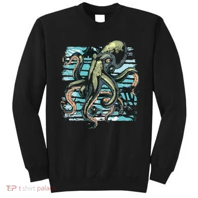 Retro Octopus Sweatshirt