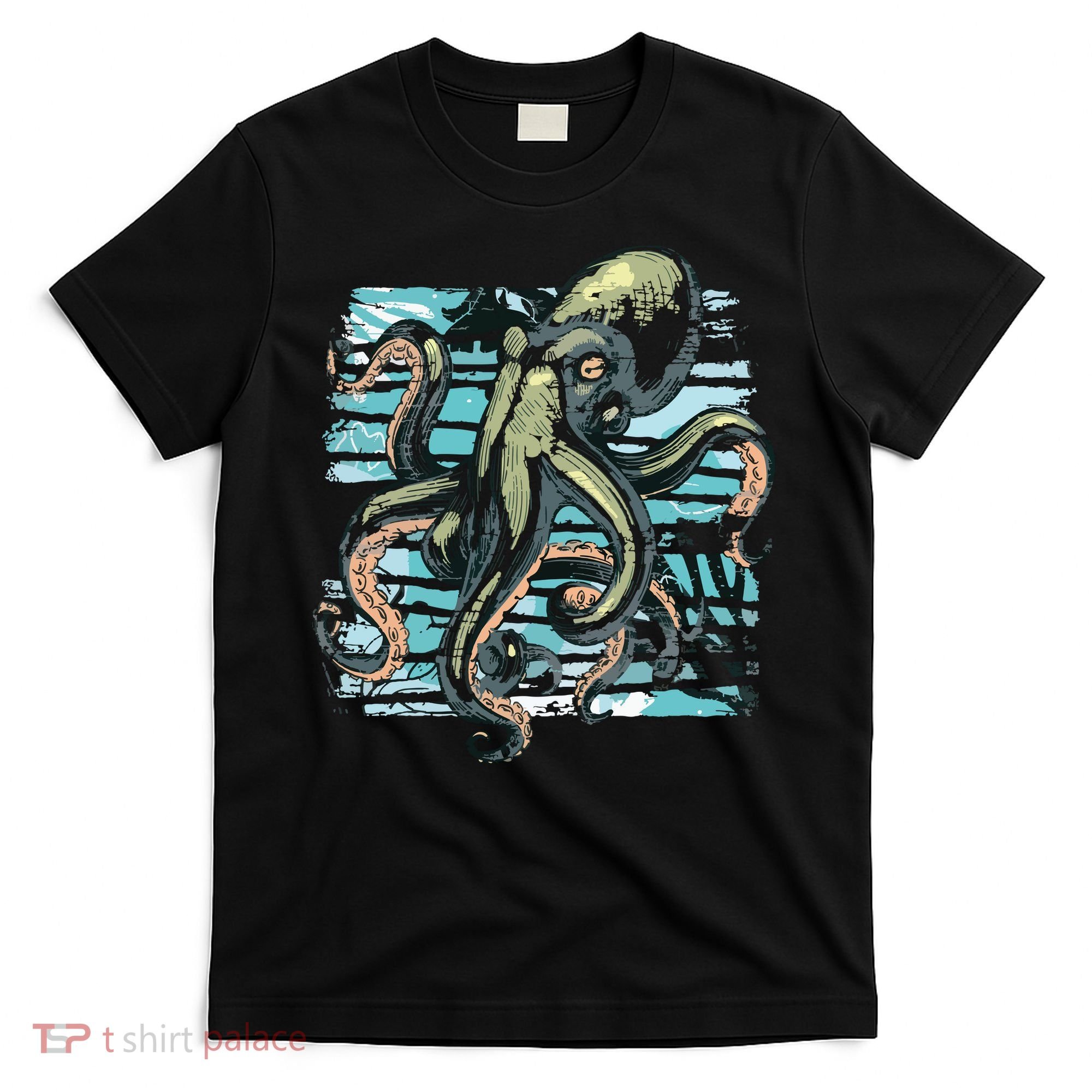 Retro Octopus T-Shirt