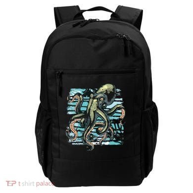 Retro Octopus Backpack