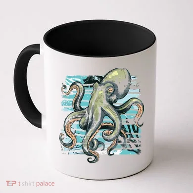 Retro Octopus Coffee Mug