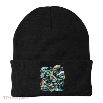 Retro Octopus Beanie