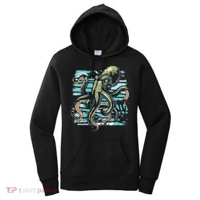 Retro Octopus Women's Hoodie