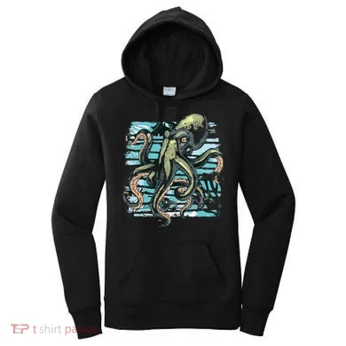 Retro Octopus Women's Hoodie