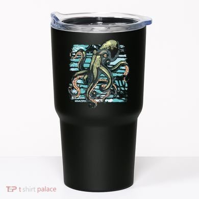 Retro Octopus Tumbler