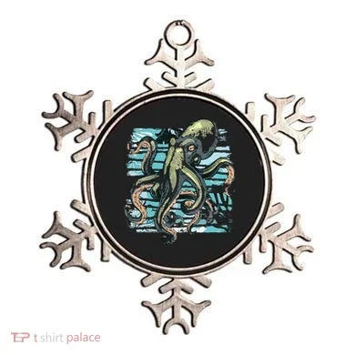 Retro Octopus Ornament